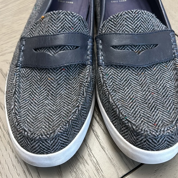 Cole Haan Loafers - Navy Blue and Gray - Picture 2 of 5